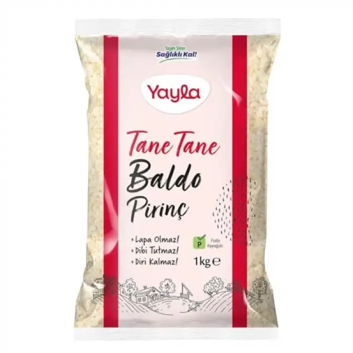 Tane Tane Baldo Pirinç 1 Kilogram