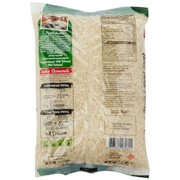 Tane Tane Pirinç 1 kg