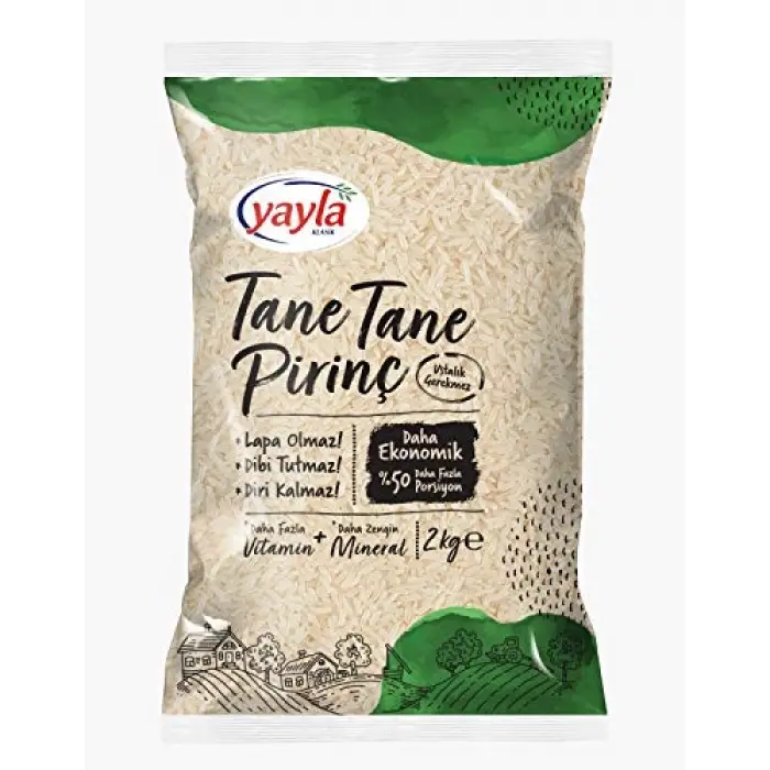 Tane Tane Pirinç 2 kg