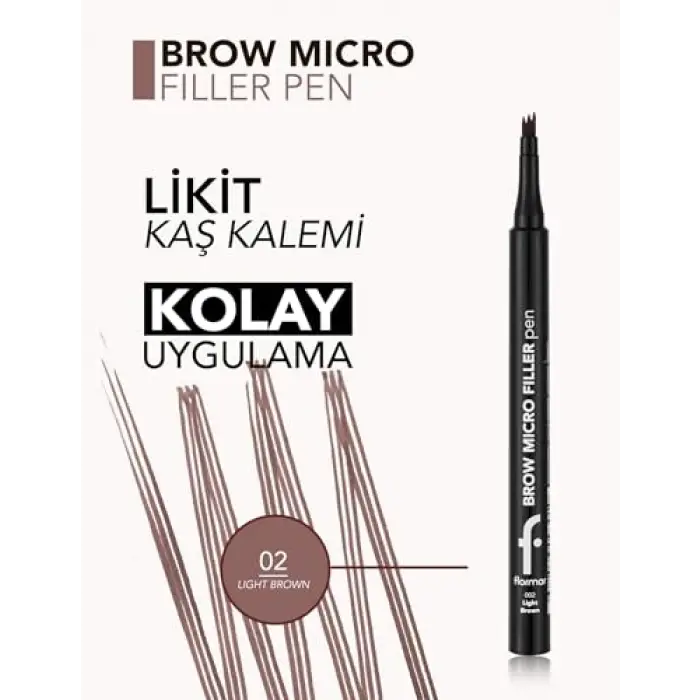 Tarayıcı Keçe Uçlu Kaş Kalemi