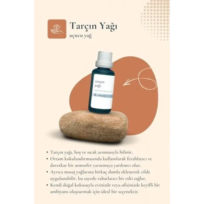 Tarçın Yağı 30 ml - Aromaterapi, Saç ve Cilt Bakım Yağı