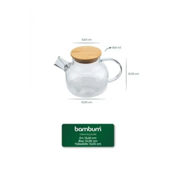 Taric, Cam Demlik 800 ml