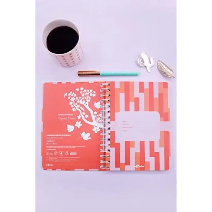 Tarihsiz Çizgili Tetris A5 Defter
