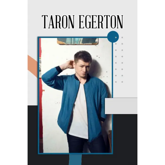 Taron Egerton Notebook