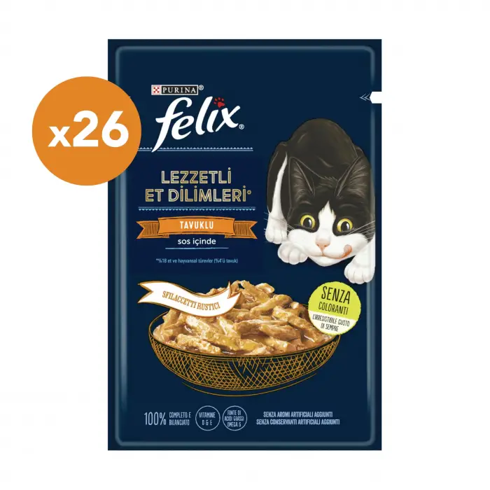 Tasty Shreds Tavuklu (26 x 80 gr)
