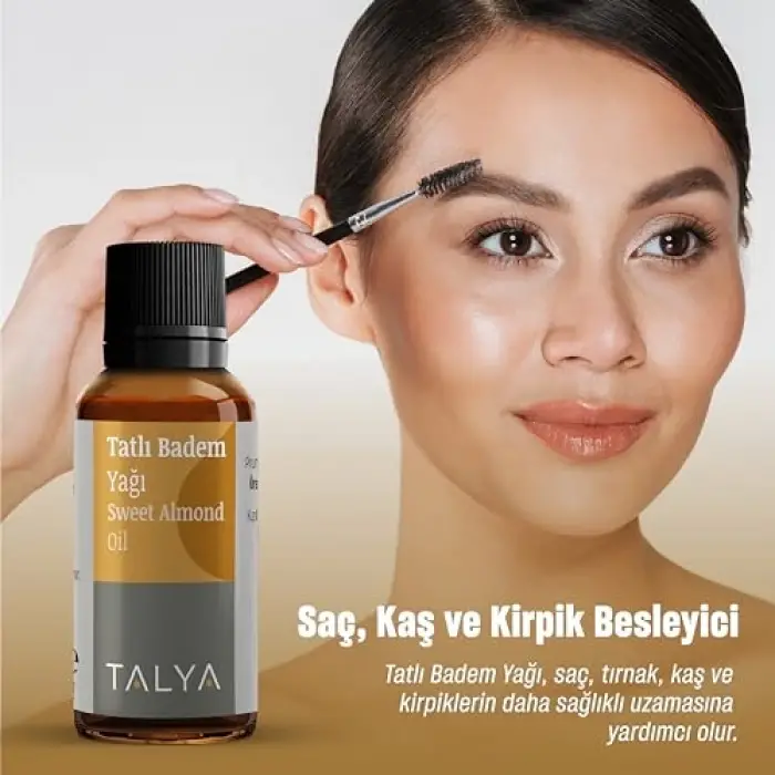 Tatlı Badem Yağı 50 ml Soğuk Sıkım