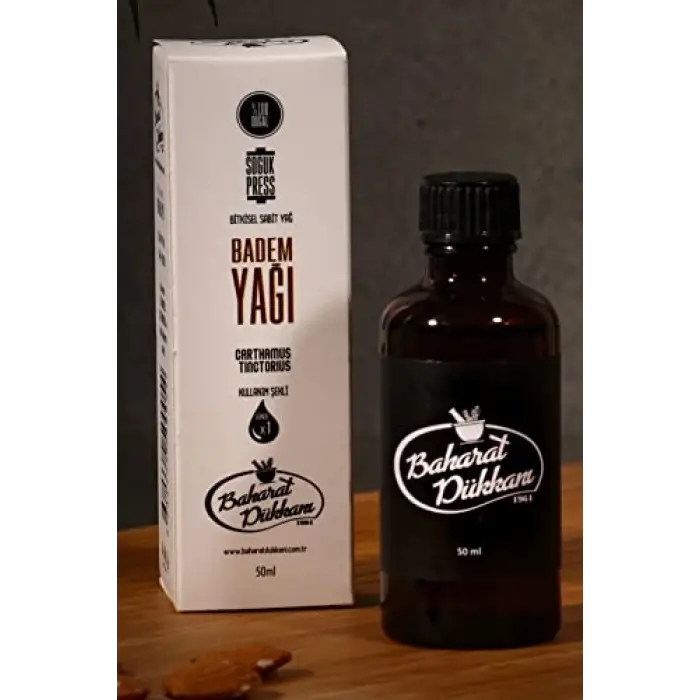 Tatlı Badem Yağı (saf) 50 ml