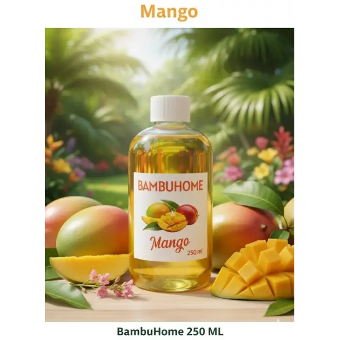 Tatlı — Çubuklu Oda Kokuları için Yedek Mango Fresh 250 ML