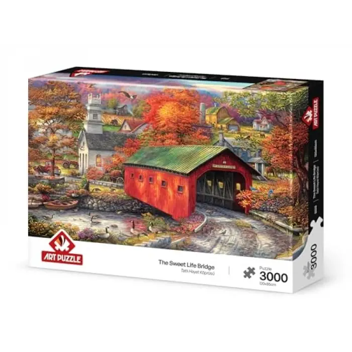 Tatlı Hayat Köprüsü 3000 Parça Puzzle