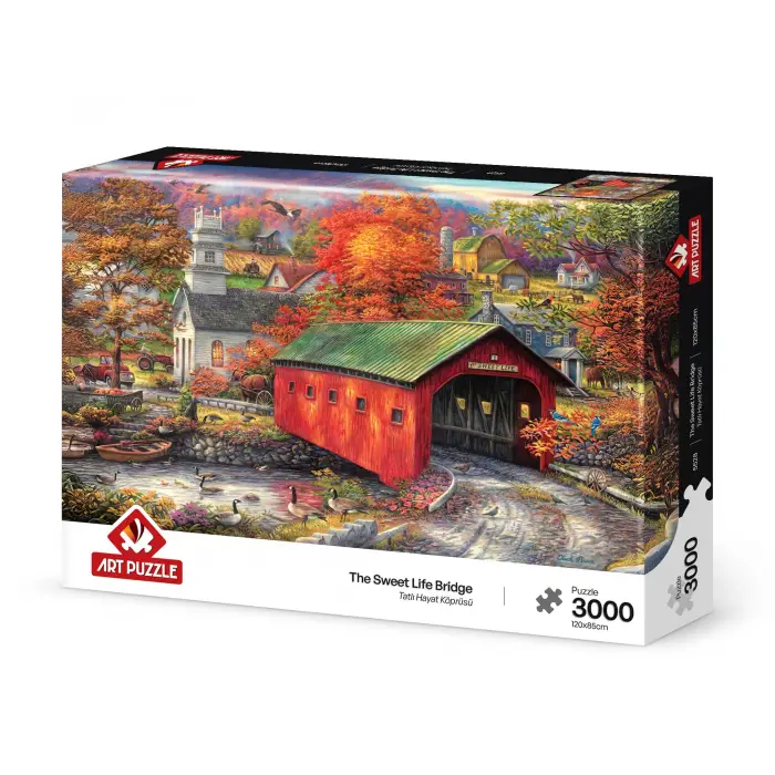 Tatlı Hayat Köprüsü 3000 Parça Puzzle