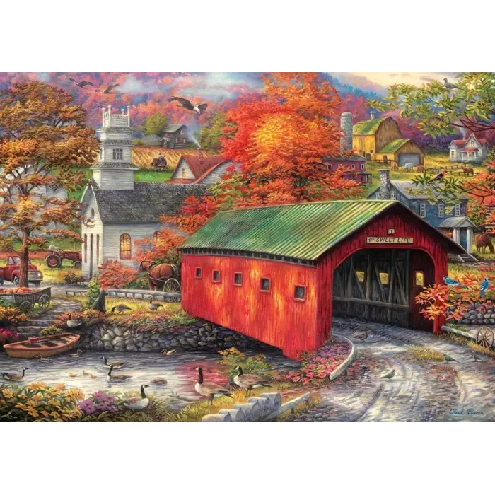 Tatlı Hayat Köprüsü 3000 Parça Puzzle