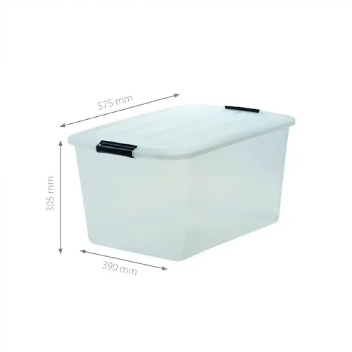 TB-45 Kutu Seti, 45L, Şeffaf