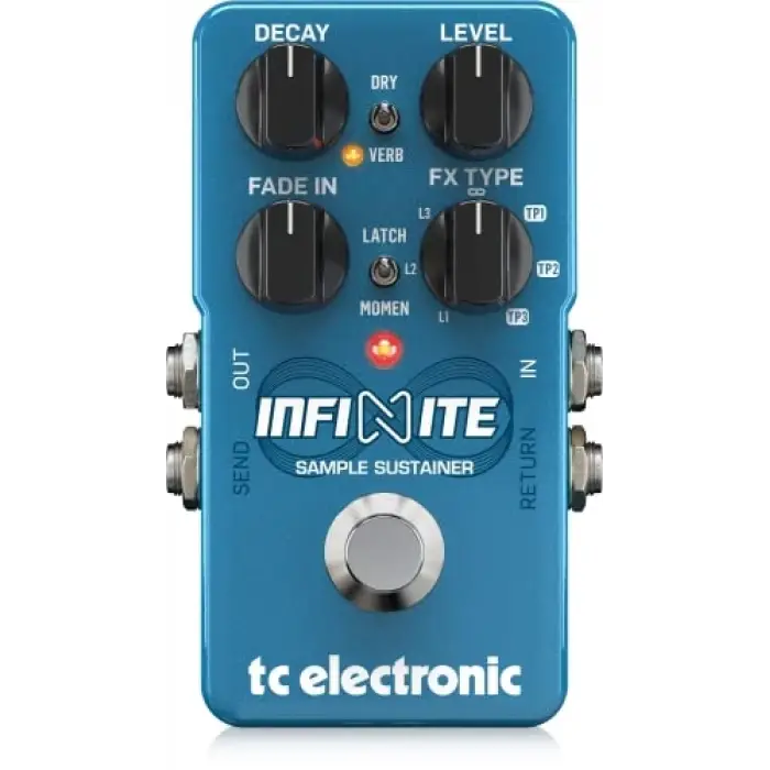 TC Elektronik Sample Sustainer Effect Pedal INFINITE SAMPLE SUSTAINER