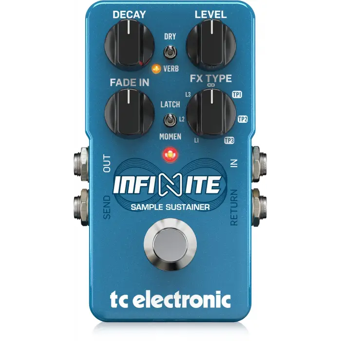 TC Elektronik Sample Sustainer Effect Pedal INFINITE SAMPLE SUSTAINER