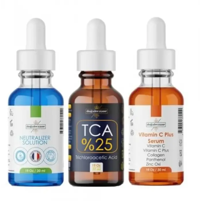 Tca Peeling%25 Serum üçlü Set 90 ml