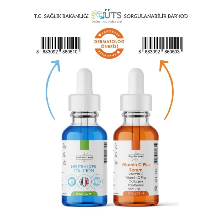 Tca Peeling%25 Serum üçlü Set 90 ml