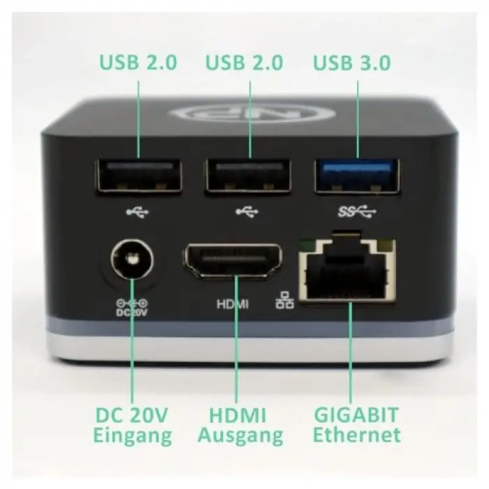 Tcd-101 Mac Uyumlu 4k HDMI 3xUSB 45w PD Mini Docking Station