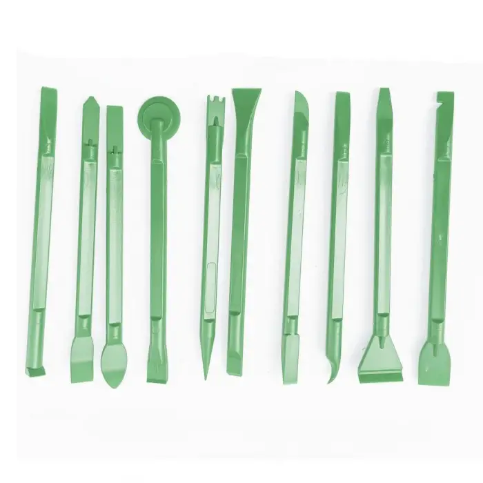 TE-A041 10 Parça Tablet ve Telefon Açma Seti, Plastik Spatulalar