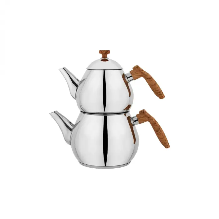 Tea Chef Orta Boy Çaydanlık Takımı 4 Parça-Kahve