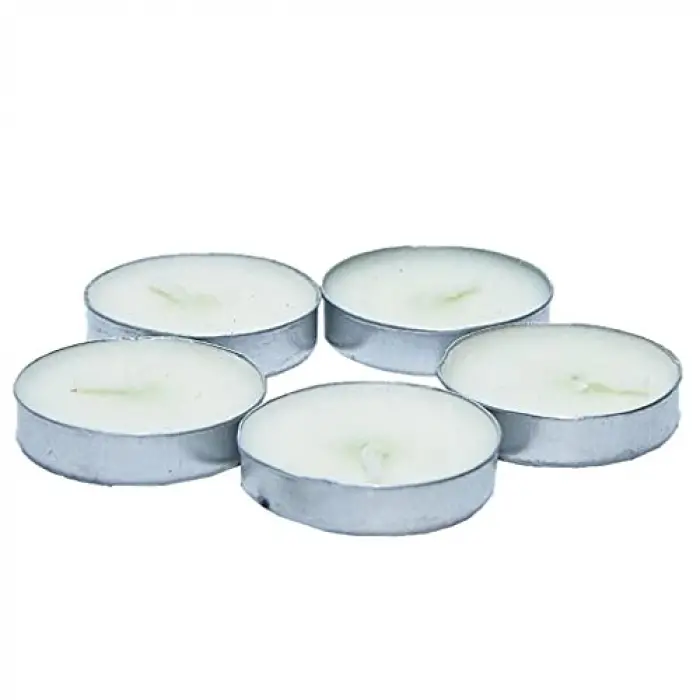 Tea Lights Beyaz Mum 5Ad