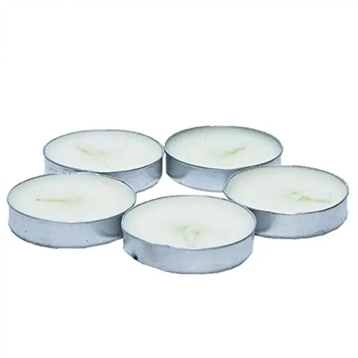 Tea Lights Beyaz Mum 5Ad