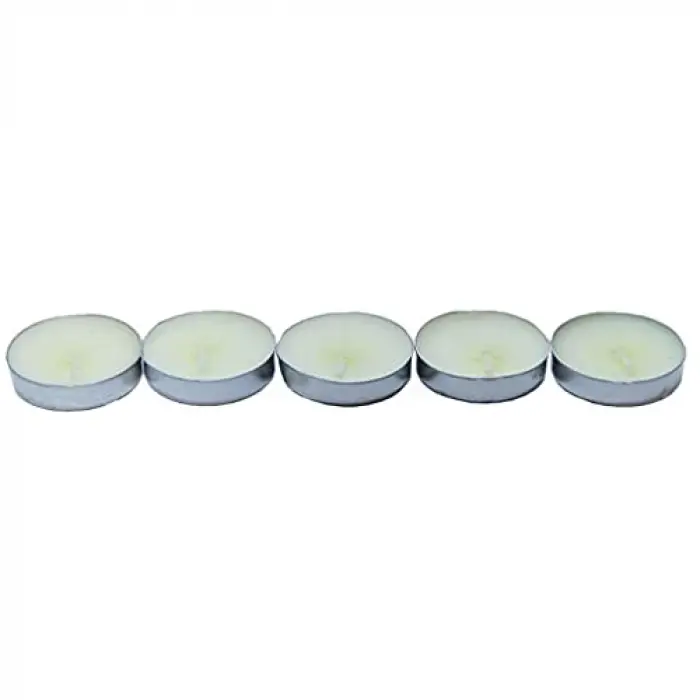 Tea Lights Beyaz Mum 5Ad