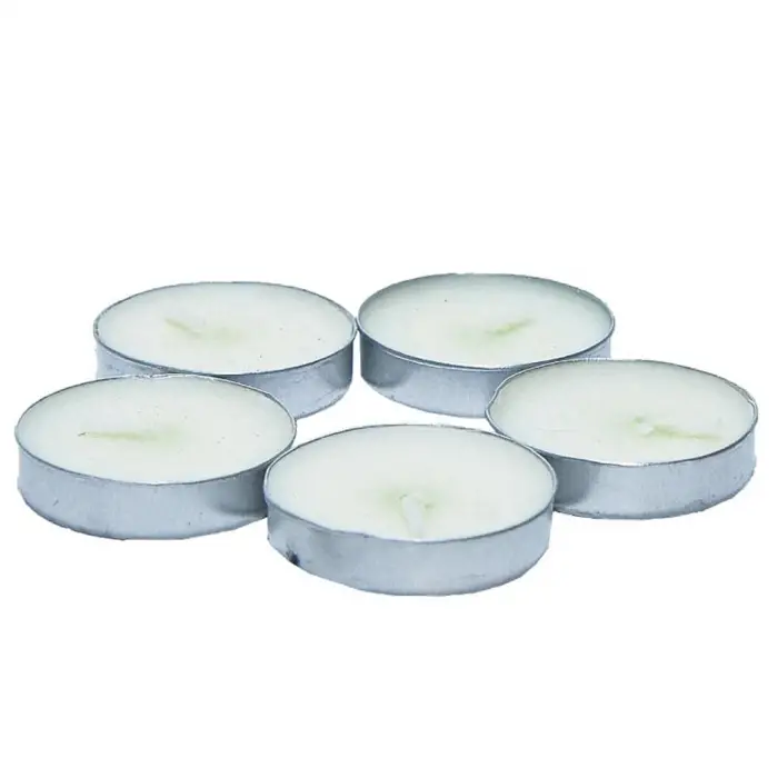Tea Lights Beyaz Mum 5Ad