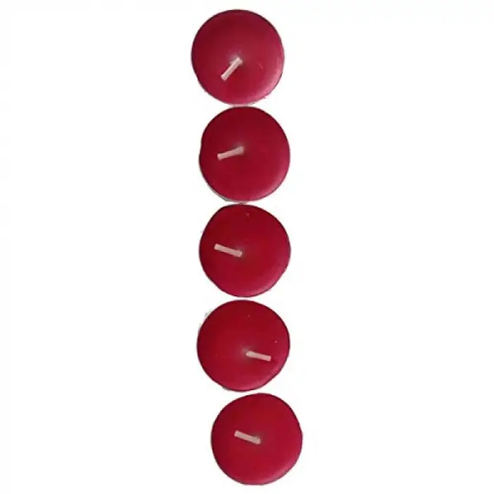 Tea Lights Kırmızı Mum 5Ad
