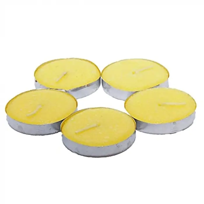 Tea Lights Sarı Mum 5Ad