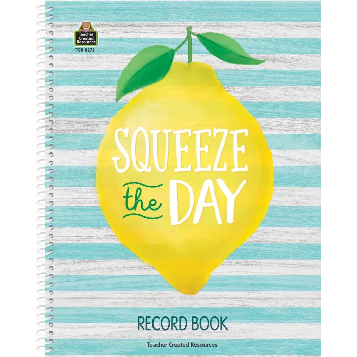 Teacher Created Resources Limon Sarısı Kayıt Defteri (TCR8272)