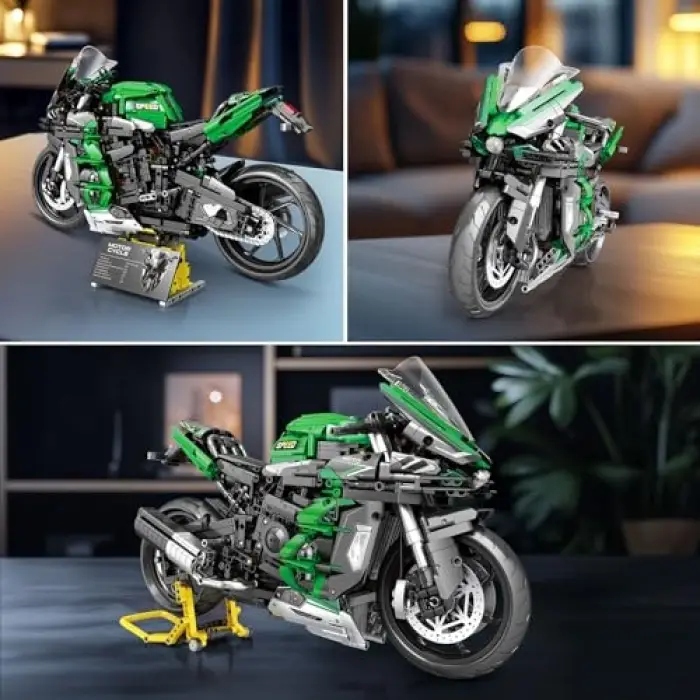 Technic 570 Ninja H2 SX SE Motor Yaratıcı Yapı Blok Seti Building Blocks - 2088 Parça