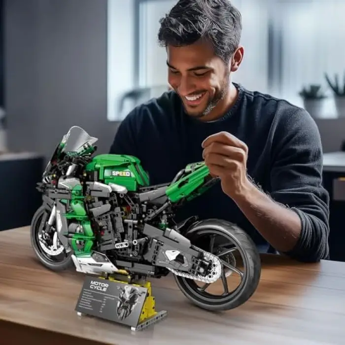 Technic 570 Ninja H2 SX SE Motor Yaratıcı Yapı Blok Seti Building Blocks - 2088 Parça