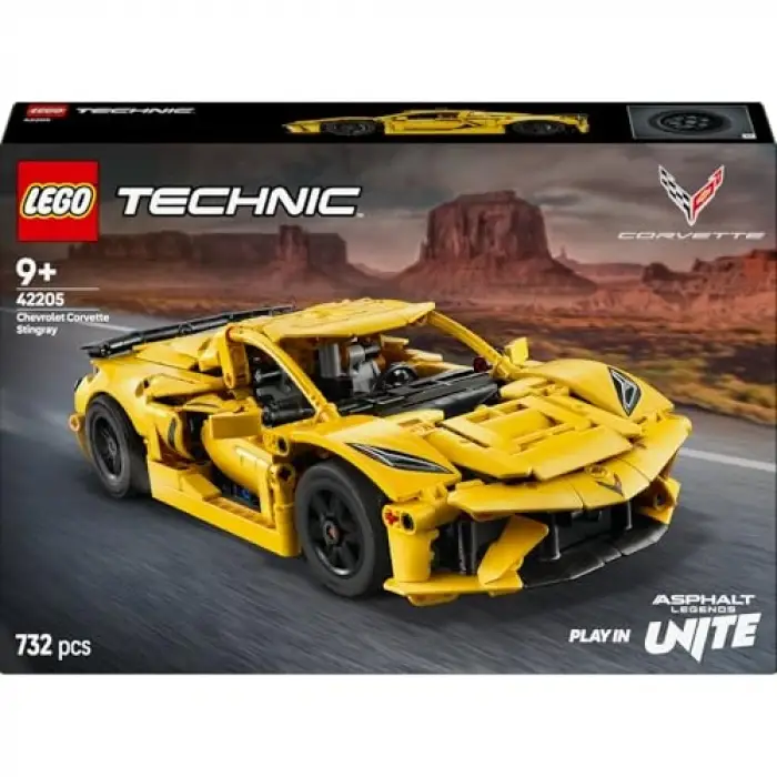 Technic Chevrolet Corvette Stingray 42205 Yapı Seti