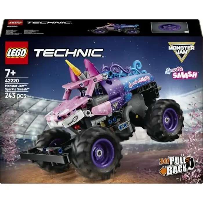 Technic Monster Jam Sparkle Smash Çek-Bırak 42220