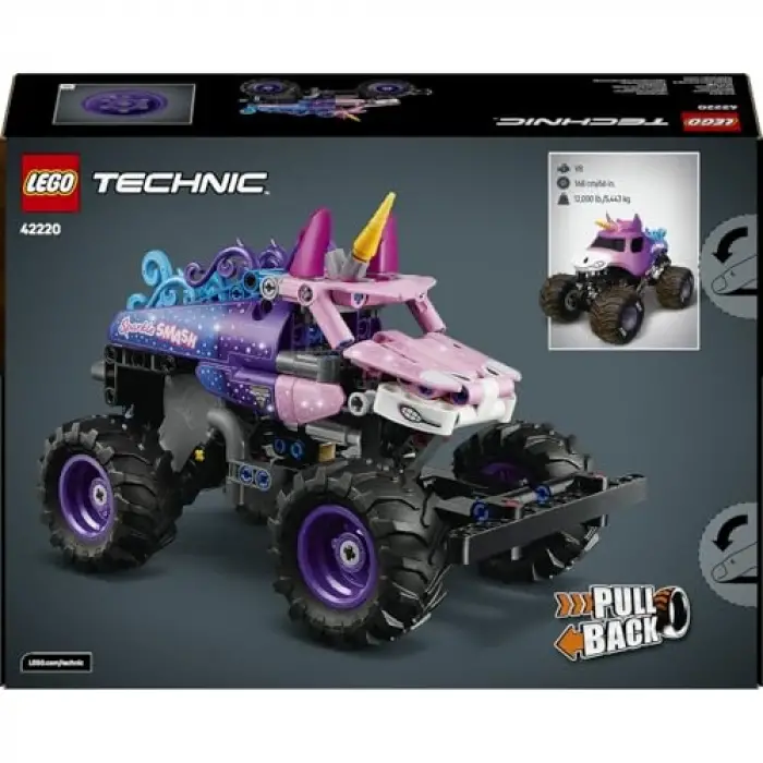 Technic Monster Jam Sparkle Smash Çek-Bırak 42220