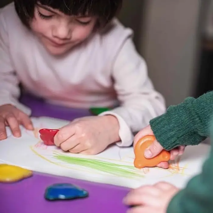 Teddy Bebek Crayons, 12li, +1 Yaş