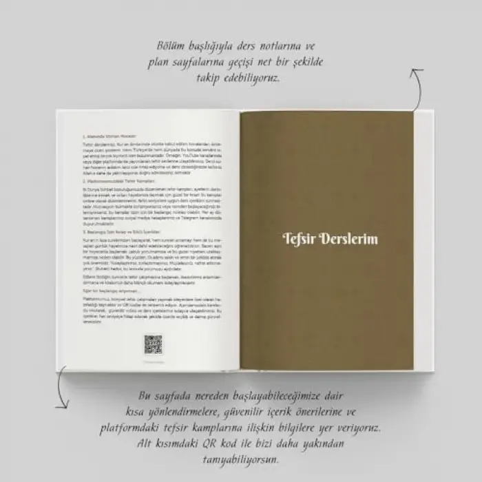 Tefsir Ajandası (Normal Seri) (Lacivert)
