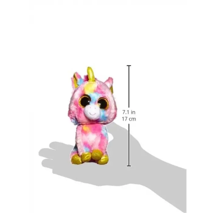 Tek Boynuzlu At Pelüş Oyuncak 15 Cm