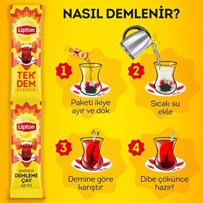 Tek Dem Anında Demleme Çay