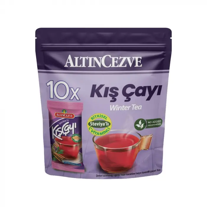 Tek İçimlik Doğal İçerikli Kış Çayı 10 x 10 g