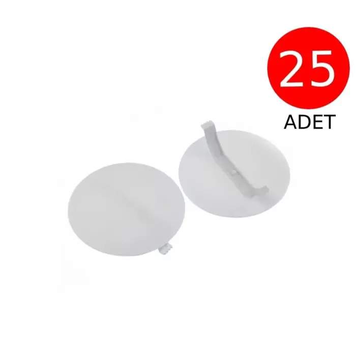 Tek-İş Buat Kapağı Bombeli Plastik Vidalı 25 Adet