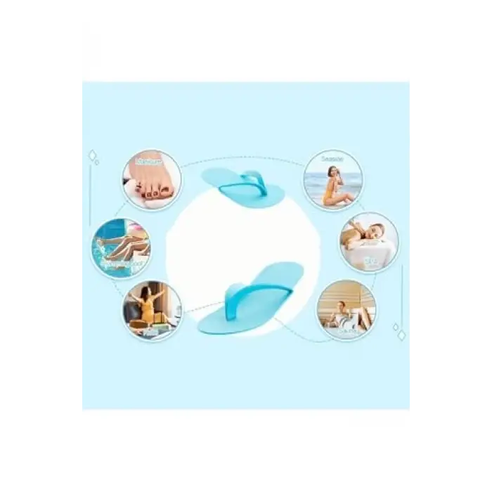 Tek Kullanımlık Pedikür ve Spa Terliği, 50 Çift