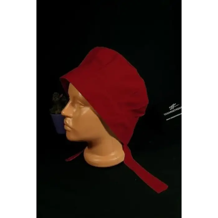 Tek Renk Mantar Bone, Bordo