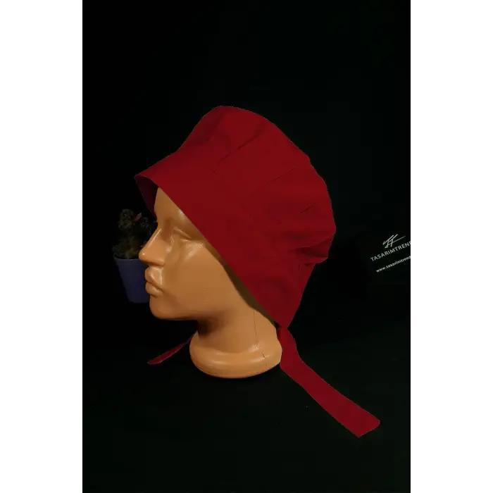 Tek Renk Mantar Bone, Bordo