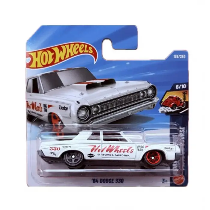 Tekli Araba 64 Dodge 330 (Kısa Kart) JJJ64