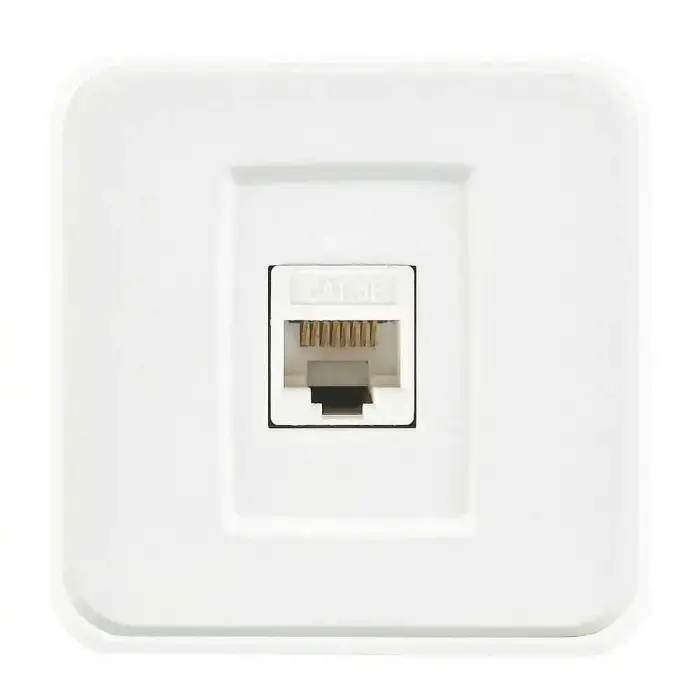 Tekli Data Prizi (RJ45 Cat5E), Beyaz
