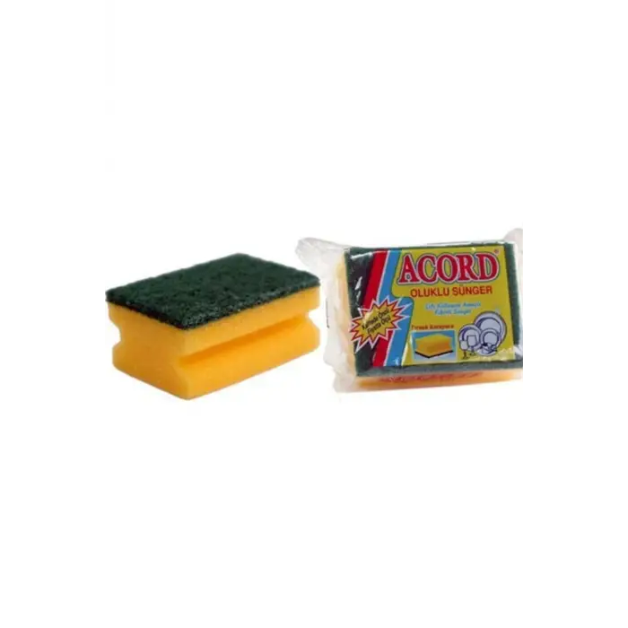 Tekli Oluklu Sünger (36lı 2 Paket)