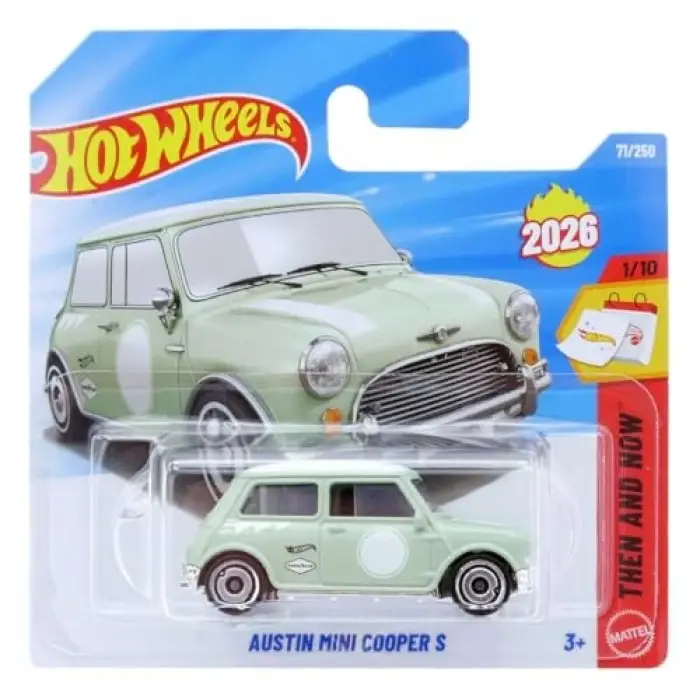Tekli Oyuncak Araba Austın Mını Cooper S (Kısa Kart) JJH39
