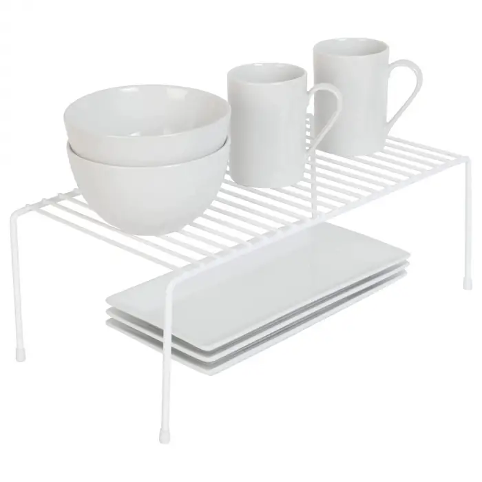 TEL ORGANİZER DOLAP DEPOLAMA RAFI 22X40CM BEYAZ (4)