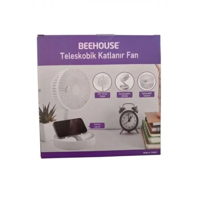 Teleskobik Katlanır Fan